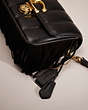 COACH®,UPCRAFTED STUDIO SHOULDER BAG WITH QUILTING,Brass/Black,Closer View
