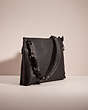 COACH®,UPCRAFTED ACADEMY POUCH,Black,Angle View