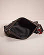 COACH®,UPCRAFTED ACADEMY POUCH,Black,Inside View,Top View