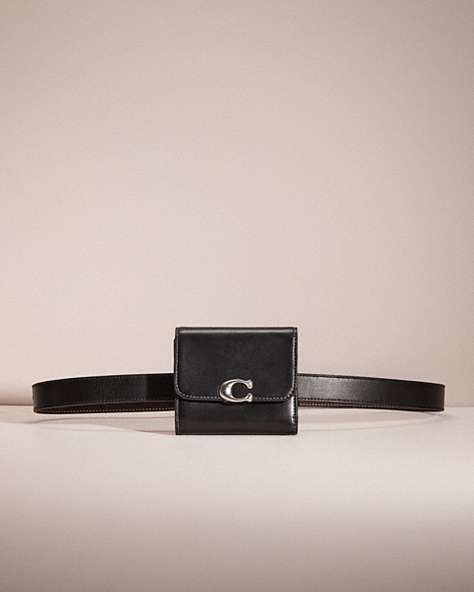 COACH®,UPCRAFTED BELT BAG CREATION,Silver/Black,Front View