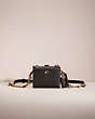 COACH®,UPCRAFTED DOUBLE-UP WALLET CROSSBODY CREATION,Garden Party,Light Gold/Black,Front View