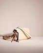 COACH®,UPCRAFTED PILLOW TABBY SHOULDER BAG 18,Mini,Brass/Ivory,Angle View