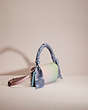COACH®,UPCRAFTED PILLOW TABBY SHOULDER BAG 18 WITH OMBRE,Mini,Gold/Pale Pistachio Multi,Angle View