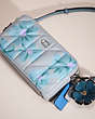 COACH®,UPCRAFTED KIRA CROSSBODY WITH PILLOW QUILTING,Garden Party,Silver/Grey Blue,Closer View