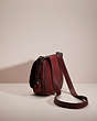 COACH®,UPCRAFTED SADDLE 23,Garden Party,Pewter/Bordeaux,Angle View