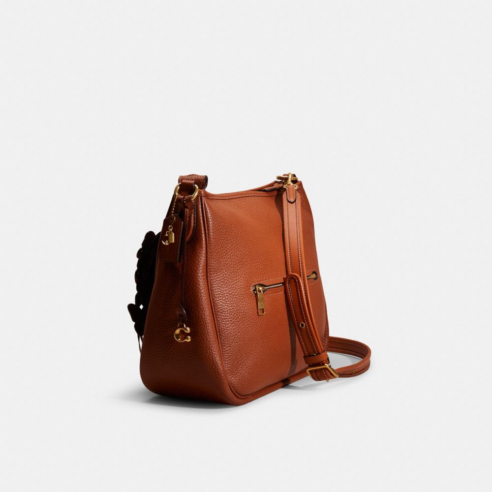 COACH®,Upcrafted Cary Shoulder Bag,,Angle View