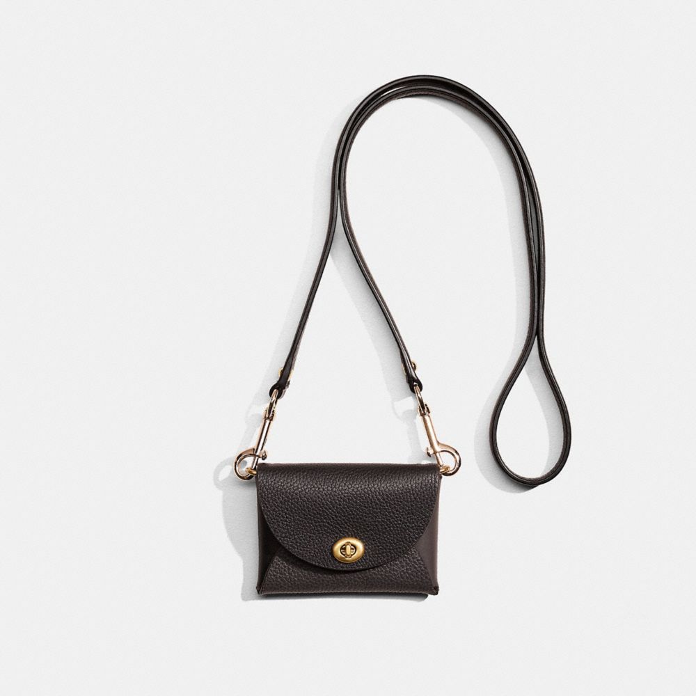 Coach mini pouch on sale