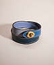 COACH®,REMADE TURNLOCK WRAP BRACELET,Blue Multi,Front View