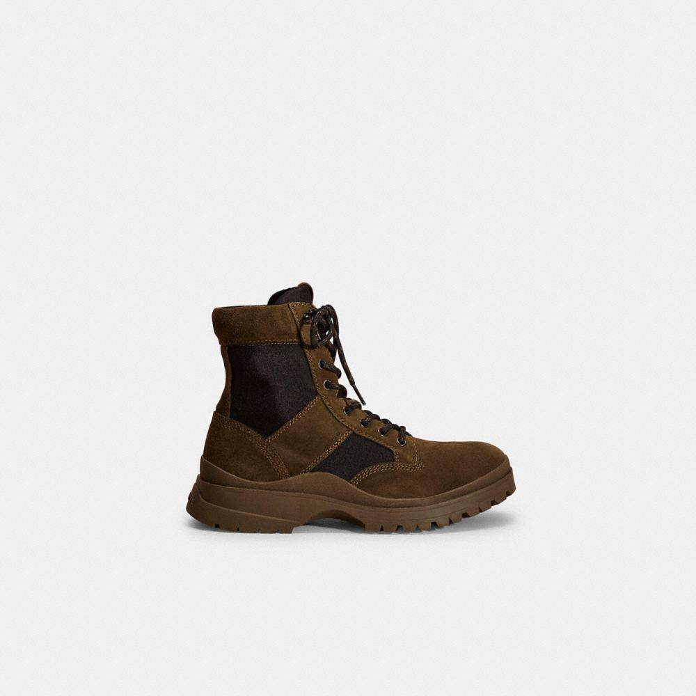 COACH®,RESTORED UTILITY BOOT,Aneto,Front View