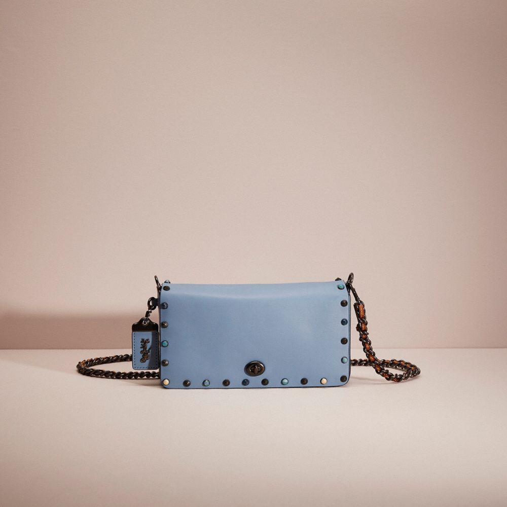 Coach dinky hot sale with rivets