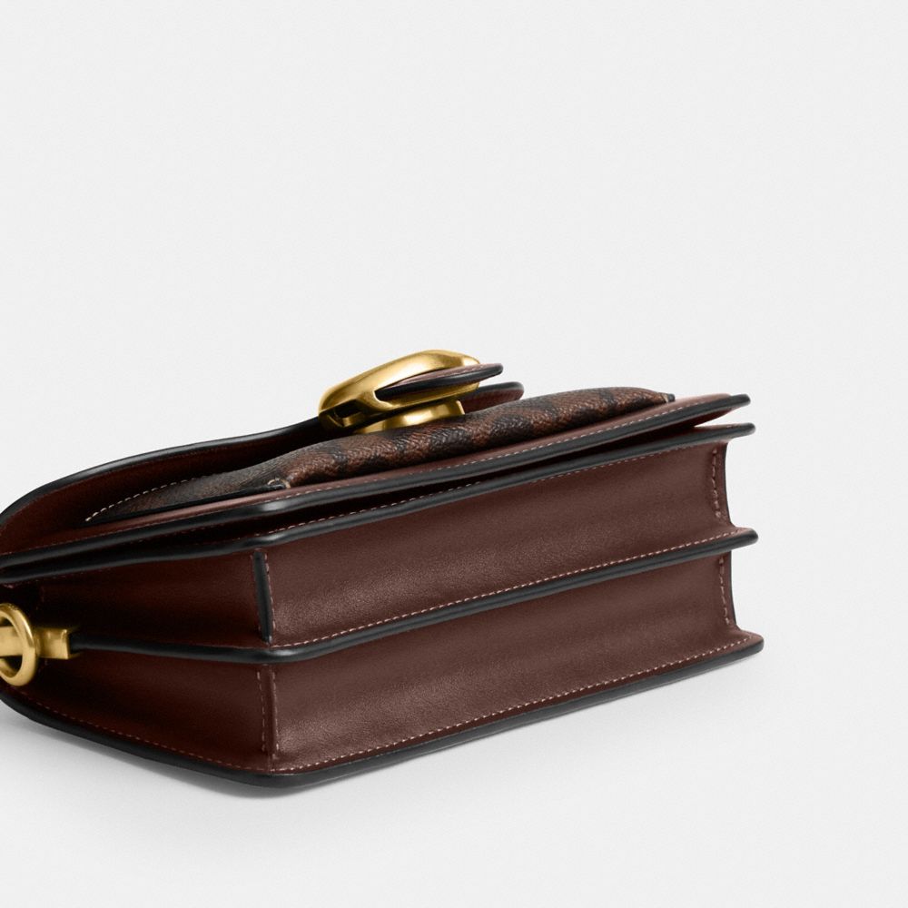 Женские сумки Coach Tabby Shoulder Bag 20 In Signature Canvas — фото 6