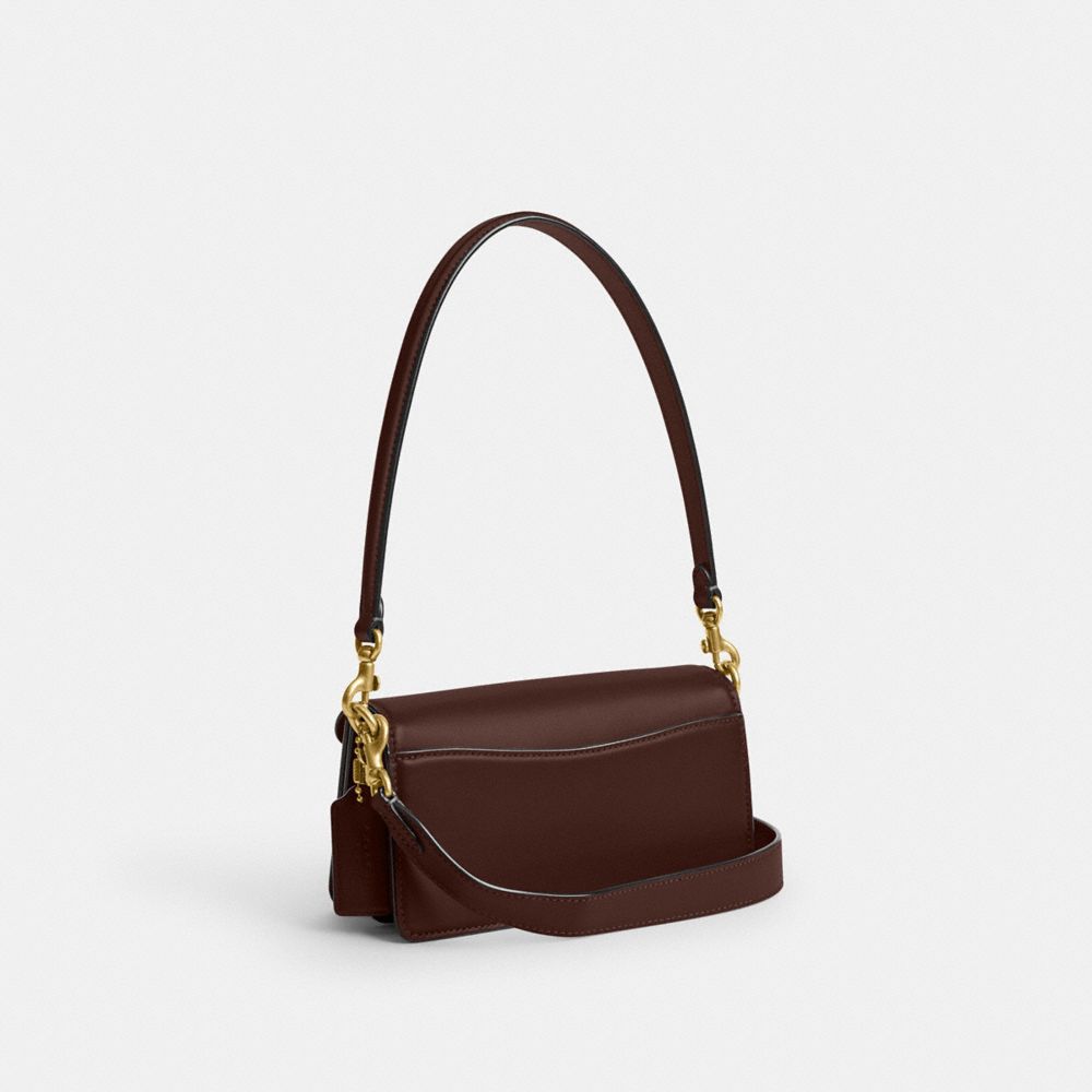 COACH®,Tabby Shoulder Bag 20 In Signature Canvas,Calfskin Leather,Canvas,Shoulder Bag,Metal,Silver Metal,Day Party,,Angle View