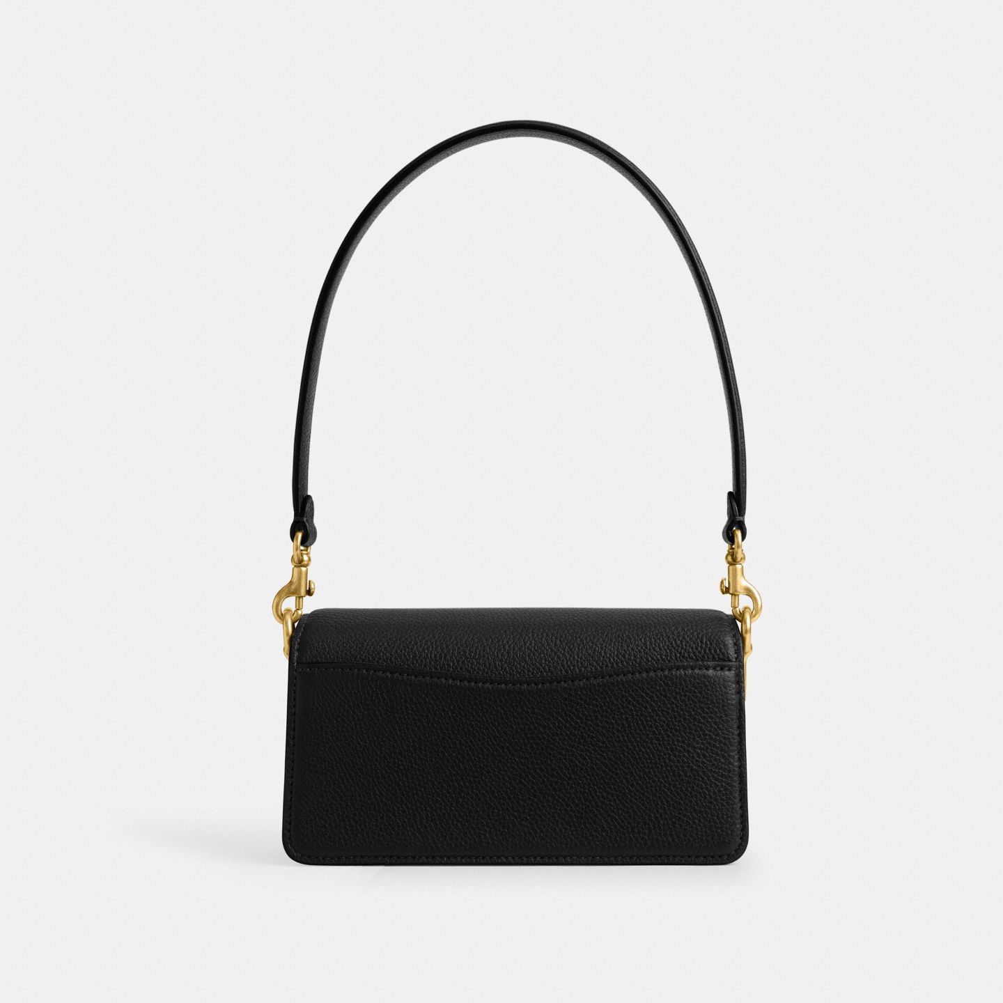Женская сумка Coach Tabby Shoulder Bag 20, цвет: Латунный / Чёрный — фото 3
