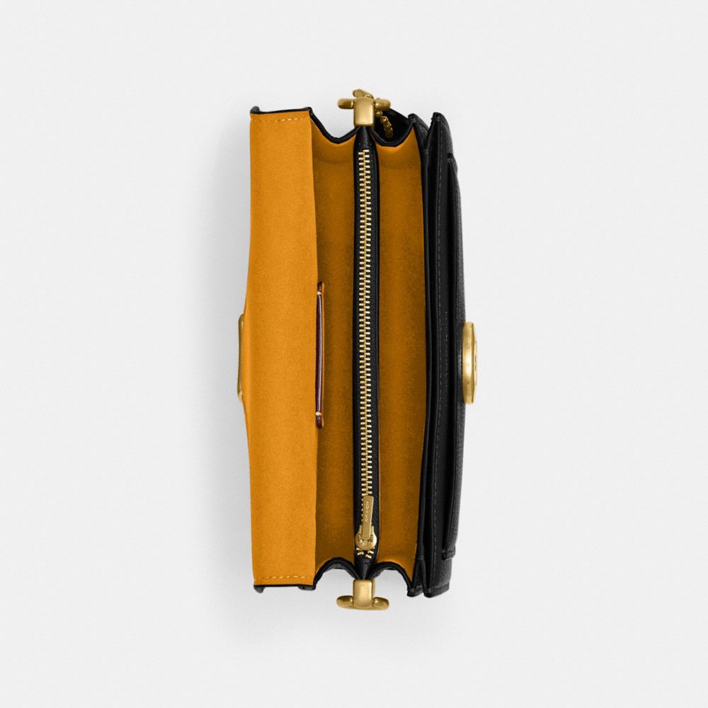 Coach Tabby Shoulder Bag 20 In Brass/black