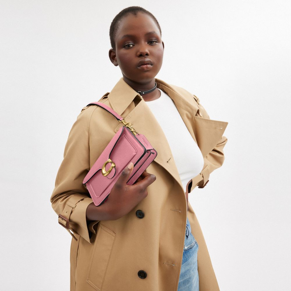 リボンアップリケ COACH◆2Way タビー クロスボディ 20 CY140 リボンアップリケ COACH◇2Way タビー クロスボディ 20 CY140