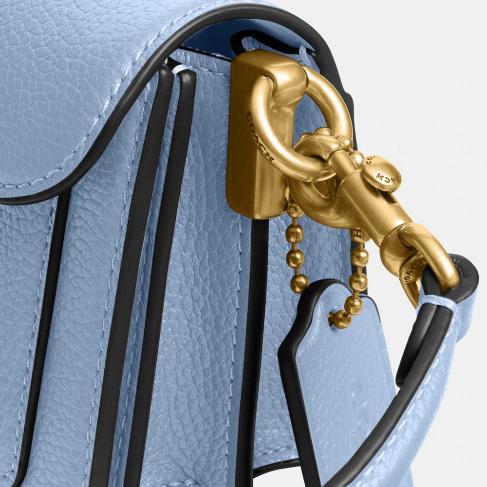 COACH®,Tabby Shoulder Bag 20,Leather,Shoulder Bag,Embossed,Metal,Logo,Day Party,,Closer View