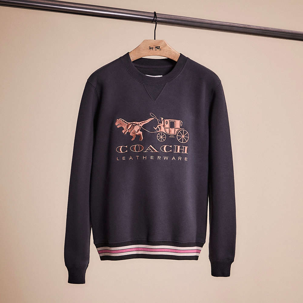 Coach Restored Rexy And Carriage Sweatshirt In Black