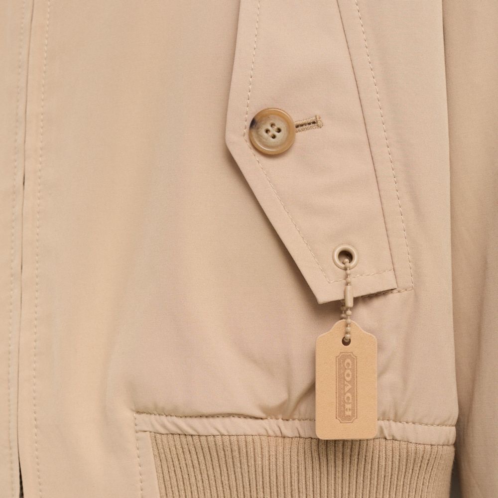 Restored Woven Harrington Jacket