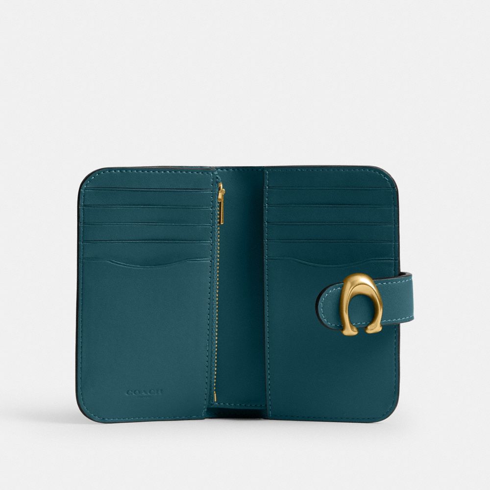 COACH®,タビー ウォレット,ミニ財布(二つ/三つ折り),ﾌﾞﾗｽ/ﾏﾘﾝ