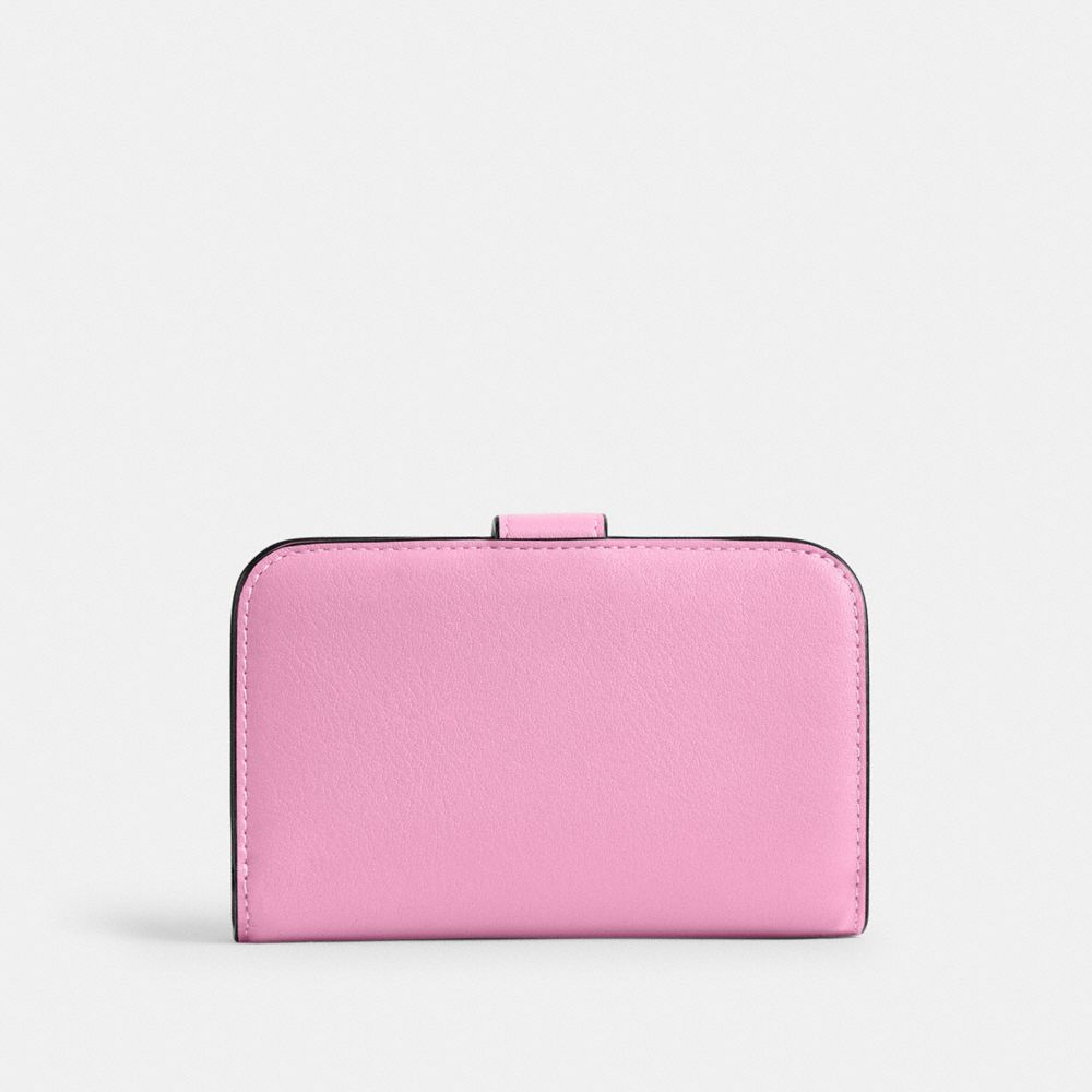 COACH®,Tabby Wallet,Leather,Bi Fold,Logo,Metal,Casual,,Back View