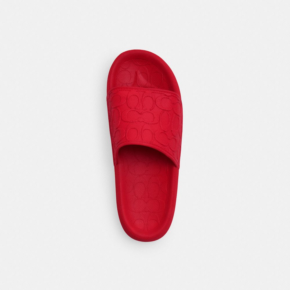 COACH®,Obi Slide,Red,Inside View,Top View