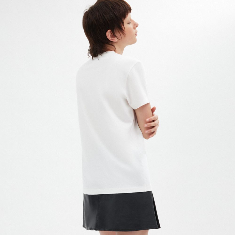 COACH®,Signature T Shirt,,Scale View
