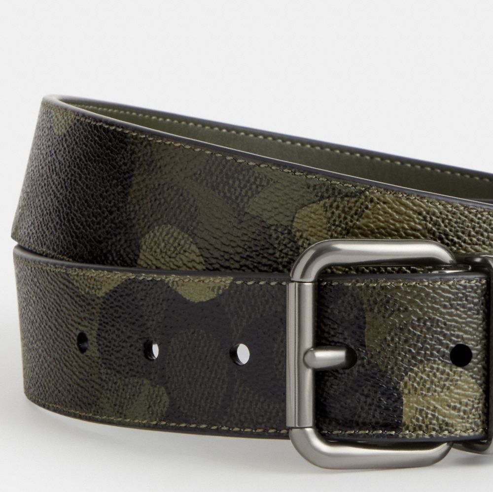 小物 COACH BELT NWT Coach Roller Buckle Cut To Size Reversible Belt, 38 Mm w