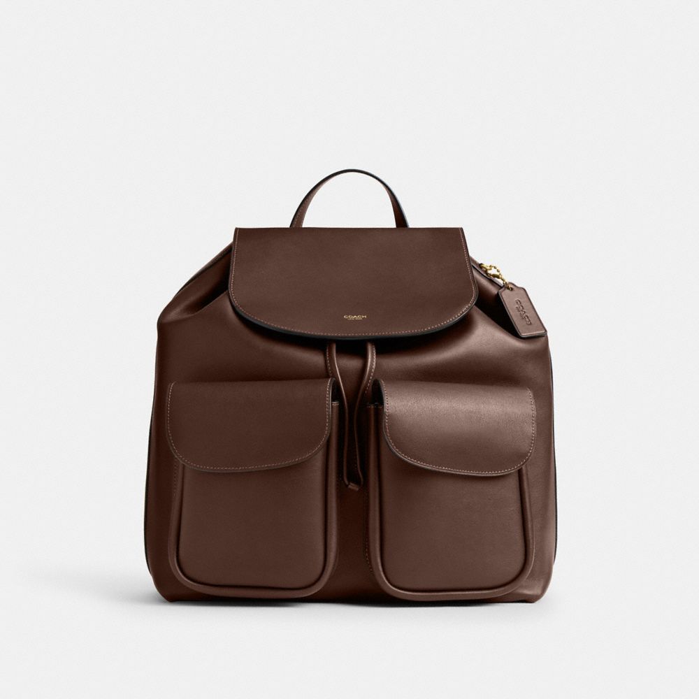 Coach slim backpack online