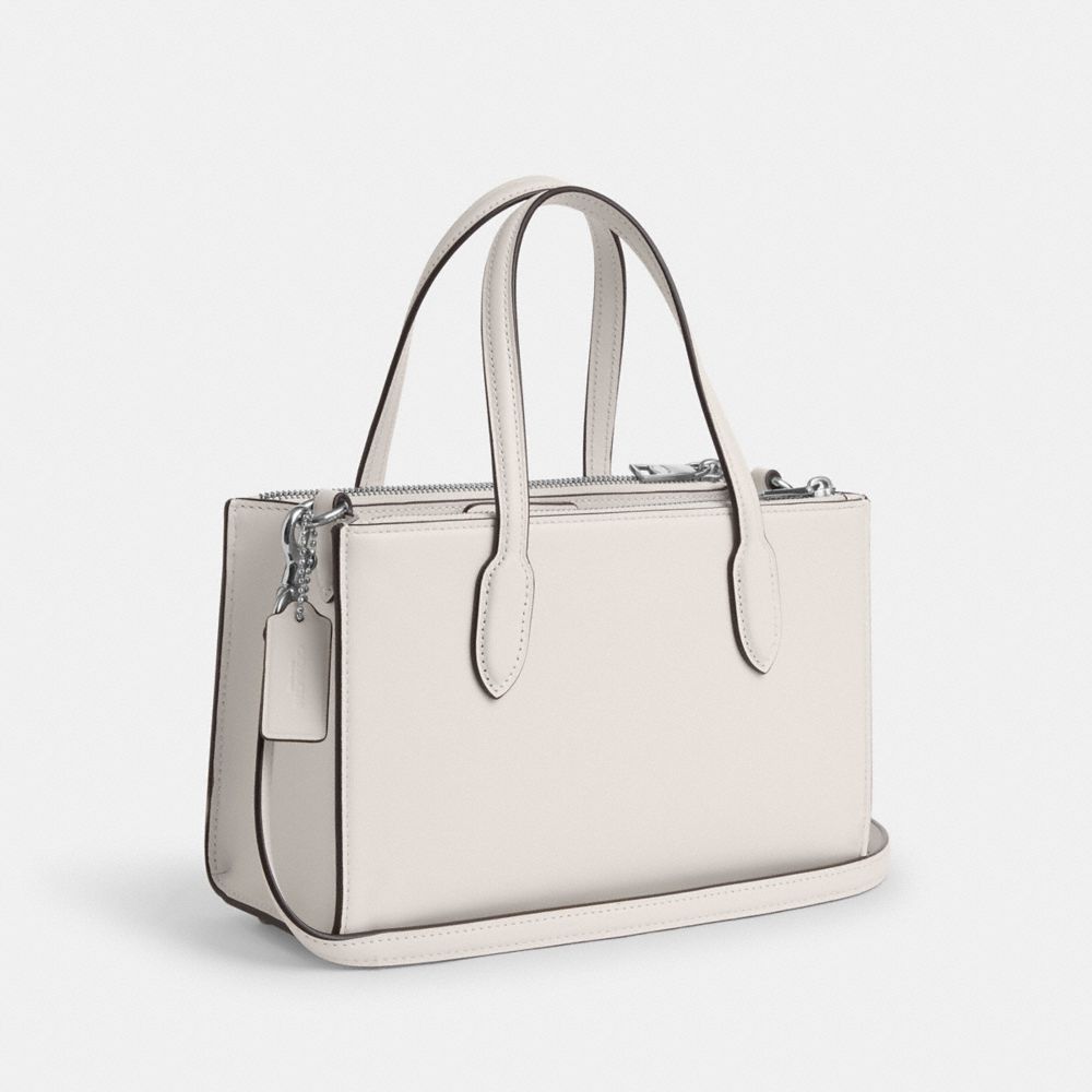 COACH®,Nina Small Tote Bag,,Angle View