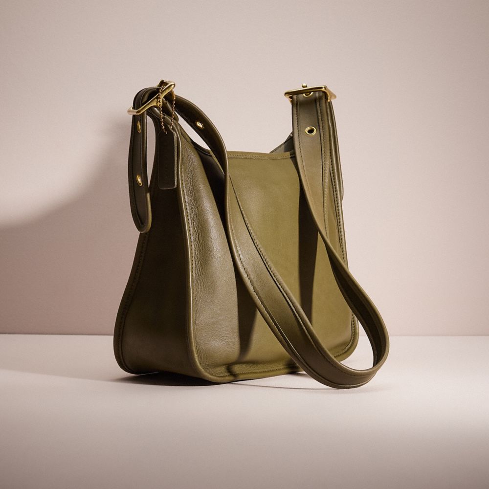 COACH®,Vintage Large Legacy Zip Bag,,Angle View