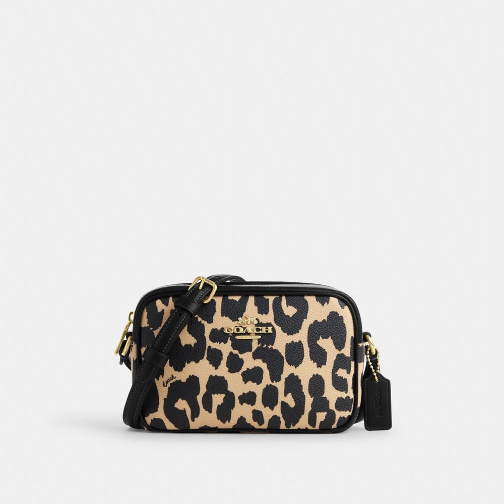 Animal print backpack purse sale