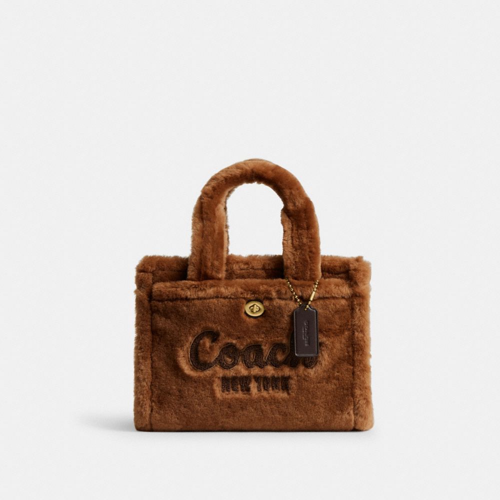 COACH®,カーゴ トート バッグ 26,トートバッグ,ﾌﾞﾗｽ/ﾃﾃﾞｨｰ