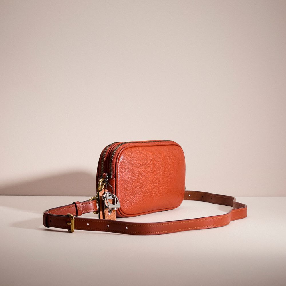 COACH®,Upcrafted Sadie Crossbody Clutch,,Angle View