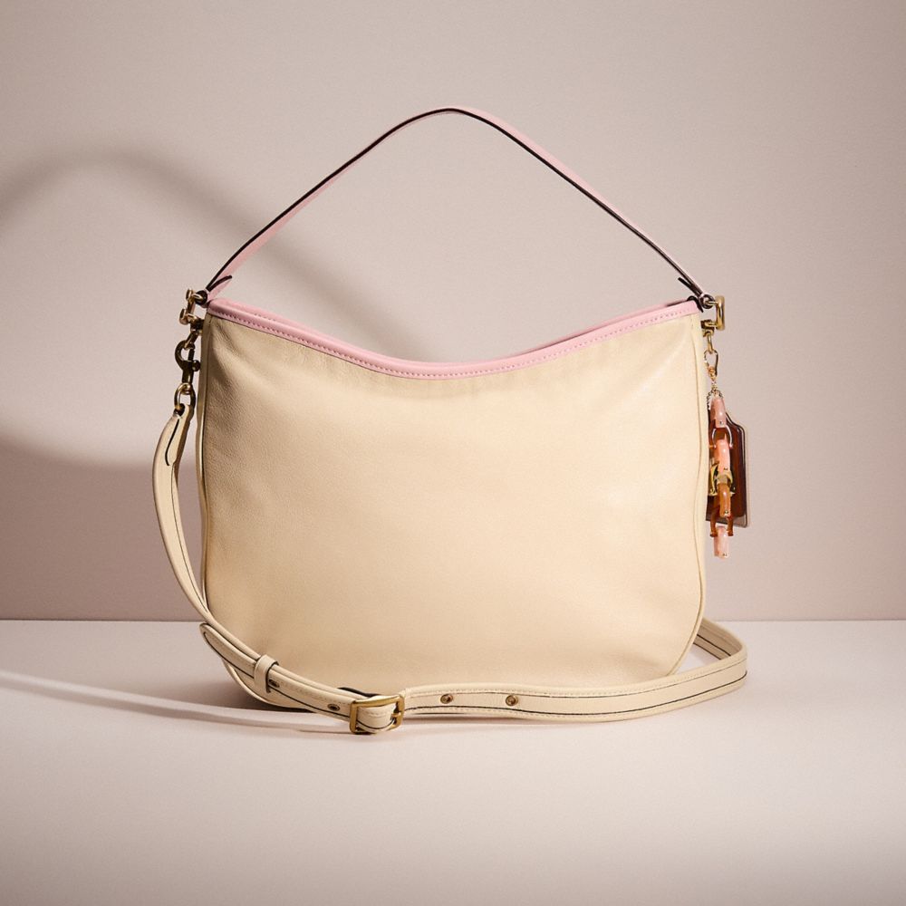 COACH®,UPCRAFTED SOFT TABBY HOBO,Smooth Leather,Sweet Nostalgia,Brass/Ivory,Front View