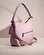 COACH®,UPCRAFTED SOFT TABBY HOBO,Sweet Nostalgia,Pewter/Ice Purple,Angle View