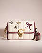 COACH®,UPCRAFTED STUDIO SHOULDER BAG WITH QUILTING,Sweet Nostalgia,Brass/Chalk,Front View