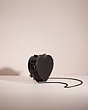 COACH®,UPCRAFTED HEART CROSSBODY 14,Sweet Nostalgia,Pewter/Black,Angle View