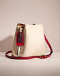 COACH®,UPCRAFTED WILLOW BUCKET BAG IN COLORBLOCK,Sweet Nostalgia,Brass/Chalk Multi,Angle View