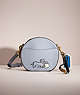 COACH®,UPCRAFTED CANTEEN CROSSBODY,Sweet Nostalgia,Brass/Twilight,Front View