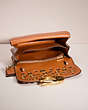 COACH®,UPCRAFTED IDOL BAG,Brass/Burnished Amber,Inside View,Top View