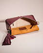 COACH®,UPCRAFTED SOFT TABBY SHOULDER BAG WITH BRAID,Brass/Wine,Inside View,Top View