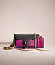 COACH®,UPCRAFTED TABBY CROSSBODY WRISTLET,Brass/Black,Front View
