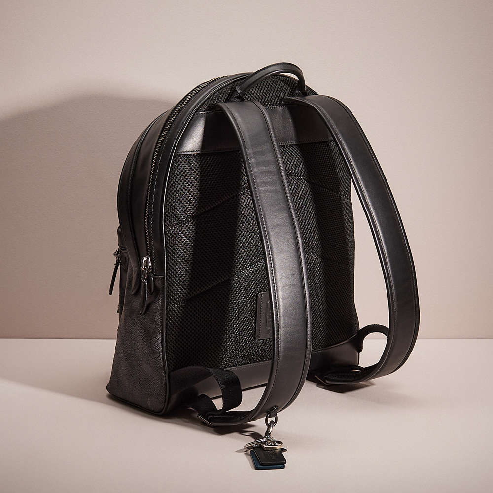 Shop Coach Upcrafted Charter Backpack In Signature Canvas