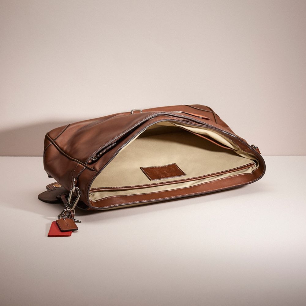 COACH®,Upcrafted Transatlantic Flap Business Brief,,Inside View,Top View