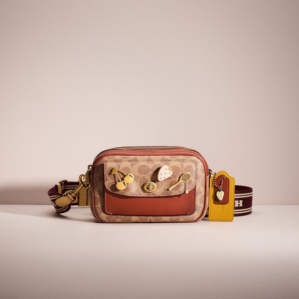 COACH Upcrafted Willow Camera Bag In Signature Canvas