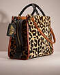 COACH®,UPCRAFTED ROGUE IN HAIRCALF WITH LEOPARD PRINT,Sweet Nostalgia,Brass/Leopard,Angle View