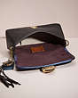 COACH®,UPCRAFTED SOFT TABBY SHOULDER BAG,Sweet Nostalgia,Brass/Black,Inside View,Top View