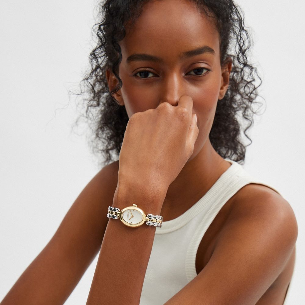 Coach Sammy Watch, 22mm In Two Tone