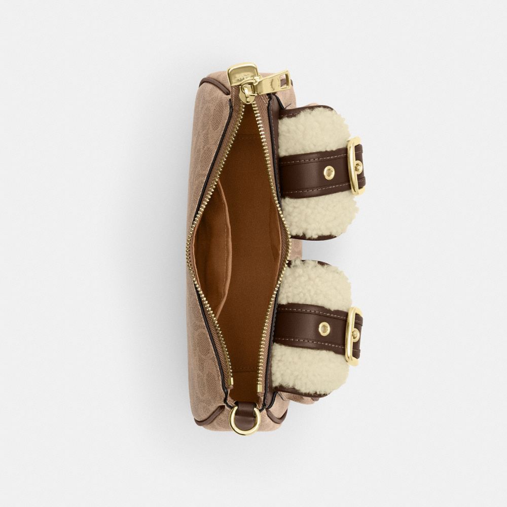COACH®,Ashton Bag In Signature Canvas,,Inside View,Top View