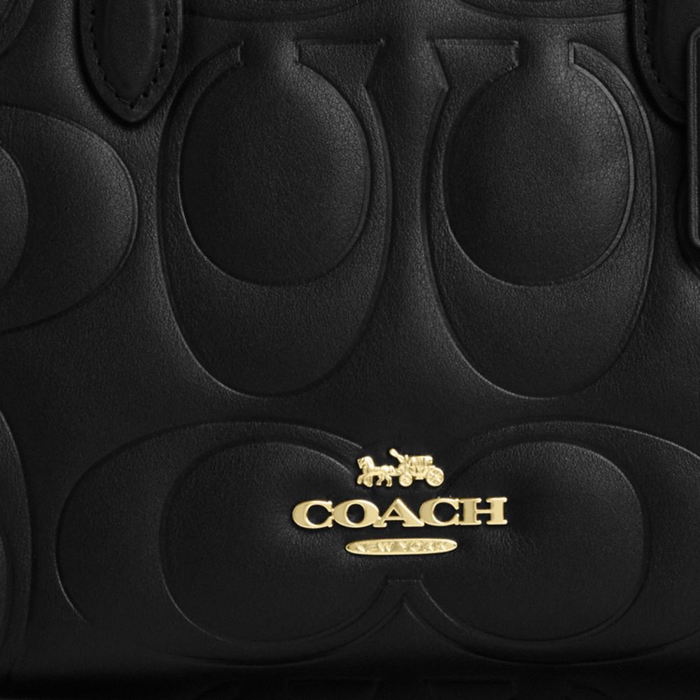 Maggie Small Tote Bag In Signature Leather